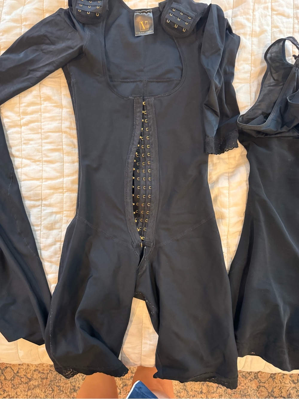 Women's Black and Nude Fajas - Bodysuit, Corset, surgical bra, Waist Cincher etc - Picture 12 of 16